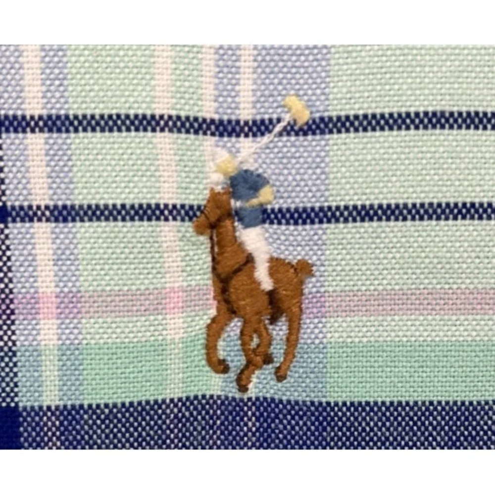Ralph Lauren Men's Classic Fit Shirt XL Long Sleeve Multicolor Plaid Button‎ Up